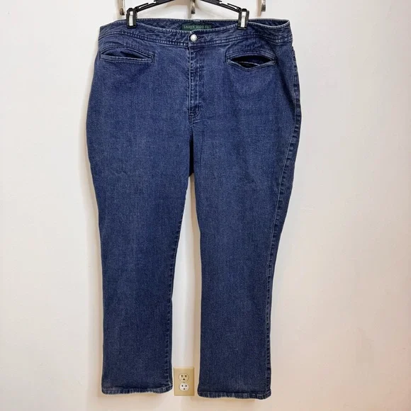 Ralph Lauren Classic Blue Denim Jeans - Picture 1 of 3